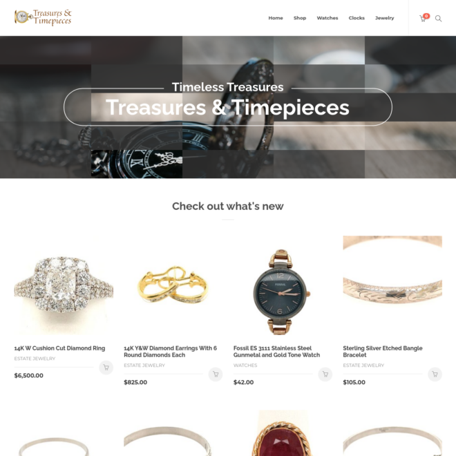 Treasures and Timepieces